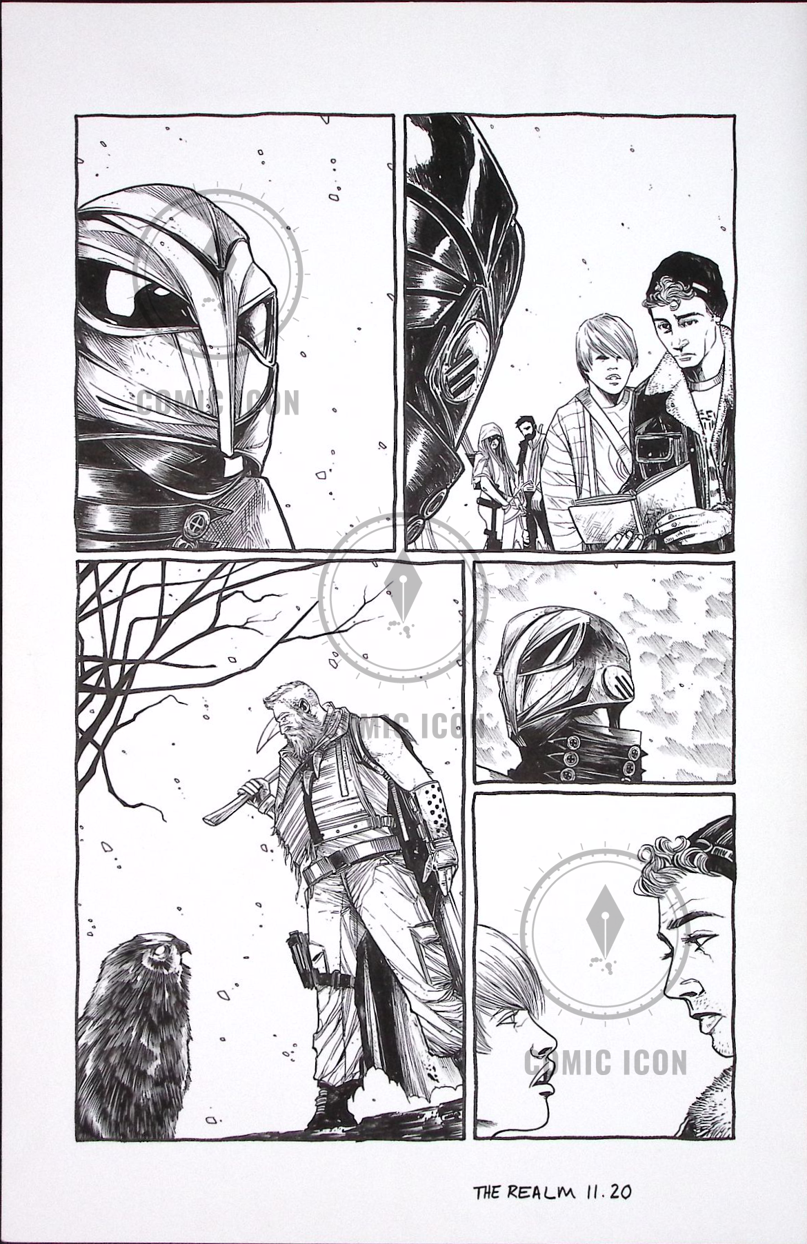 The Realm #11 — Page 20 — Jeremy Haun Original Art