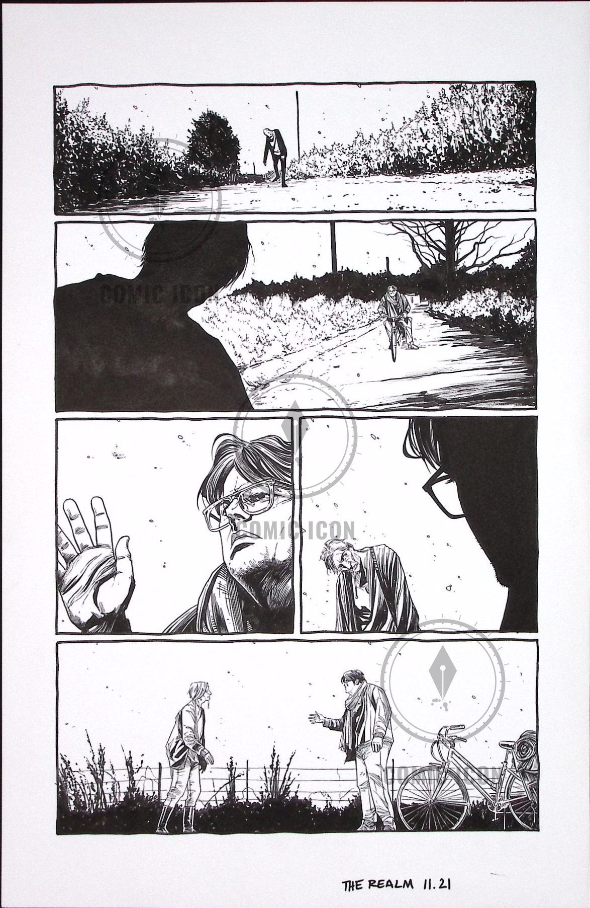 The Realm #11 — Page 21 — Jeremy Haun Original Art