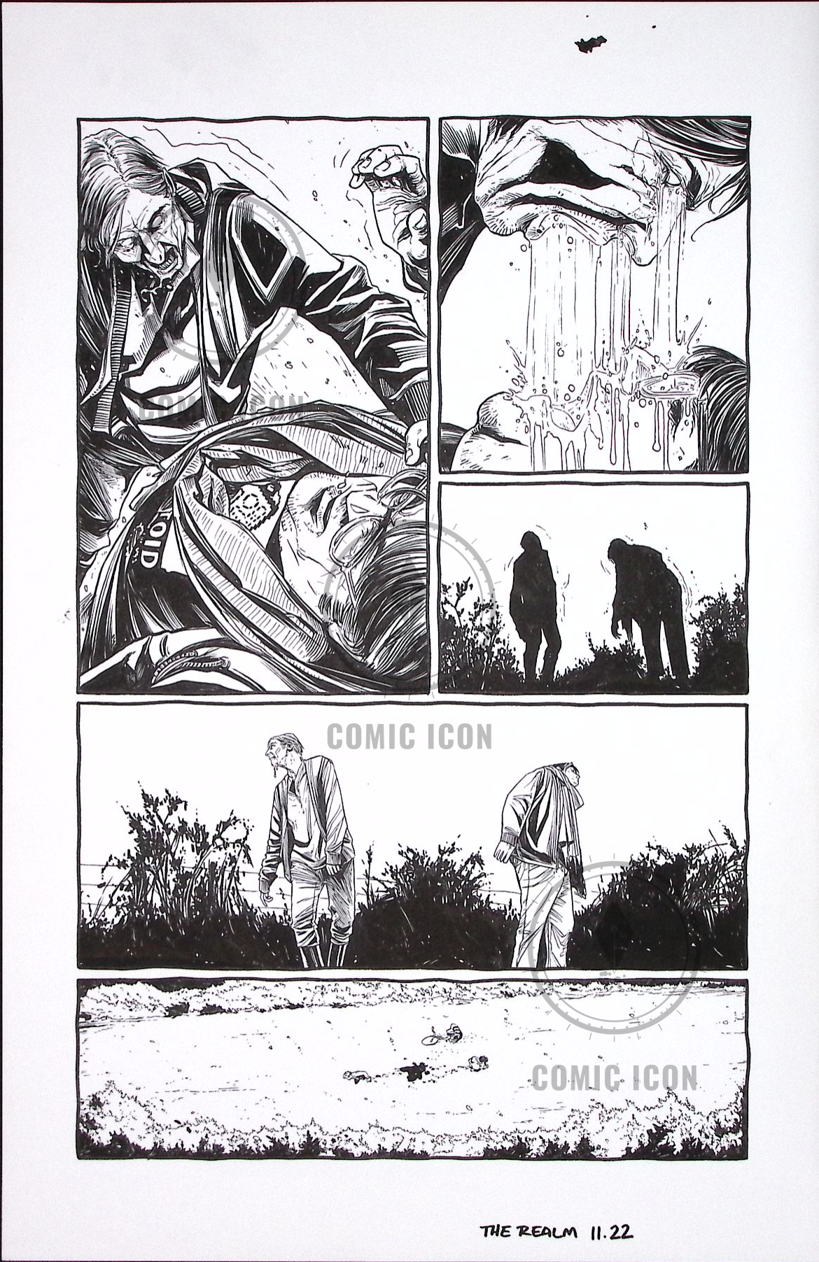 The Realm #11 — Page 22 — Jeremy Haun Original Art