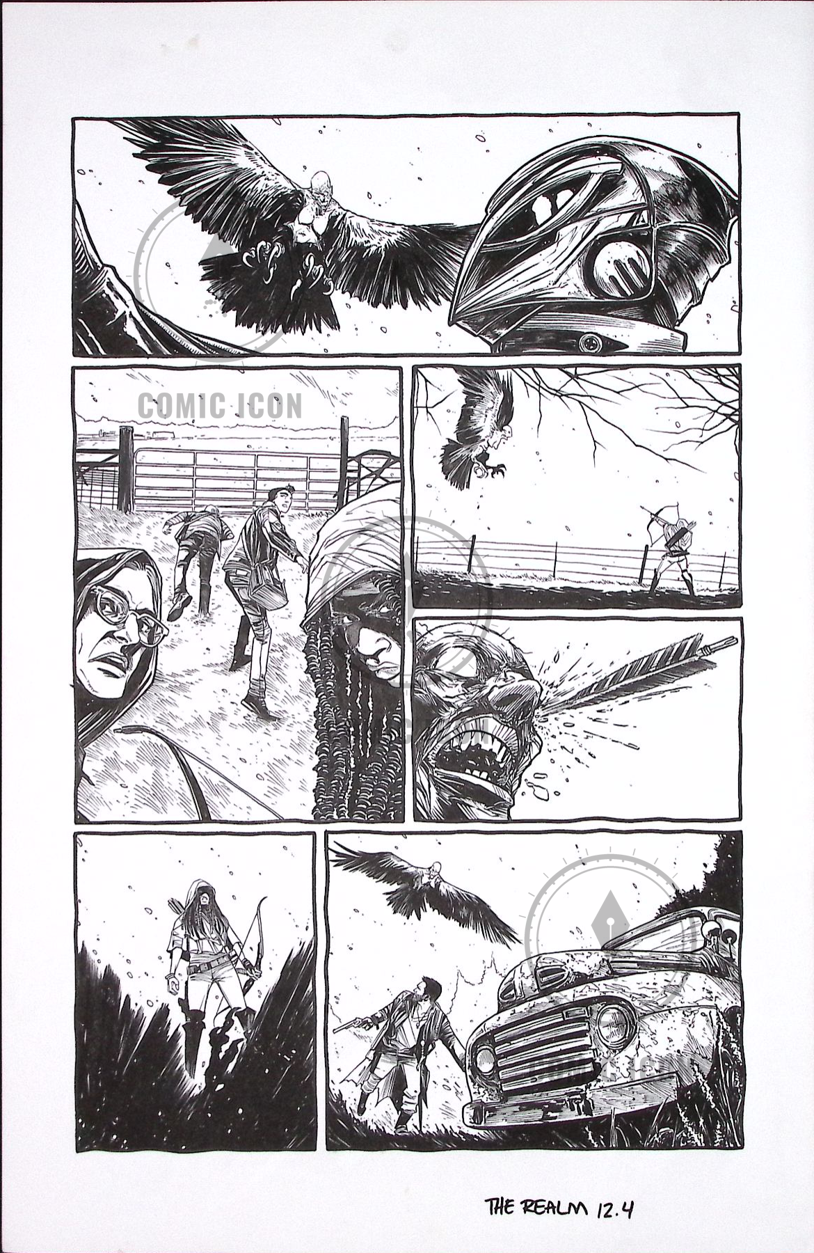 The Realm #12 — Page 4 — Jeremy Haun Original Art