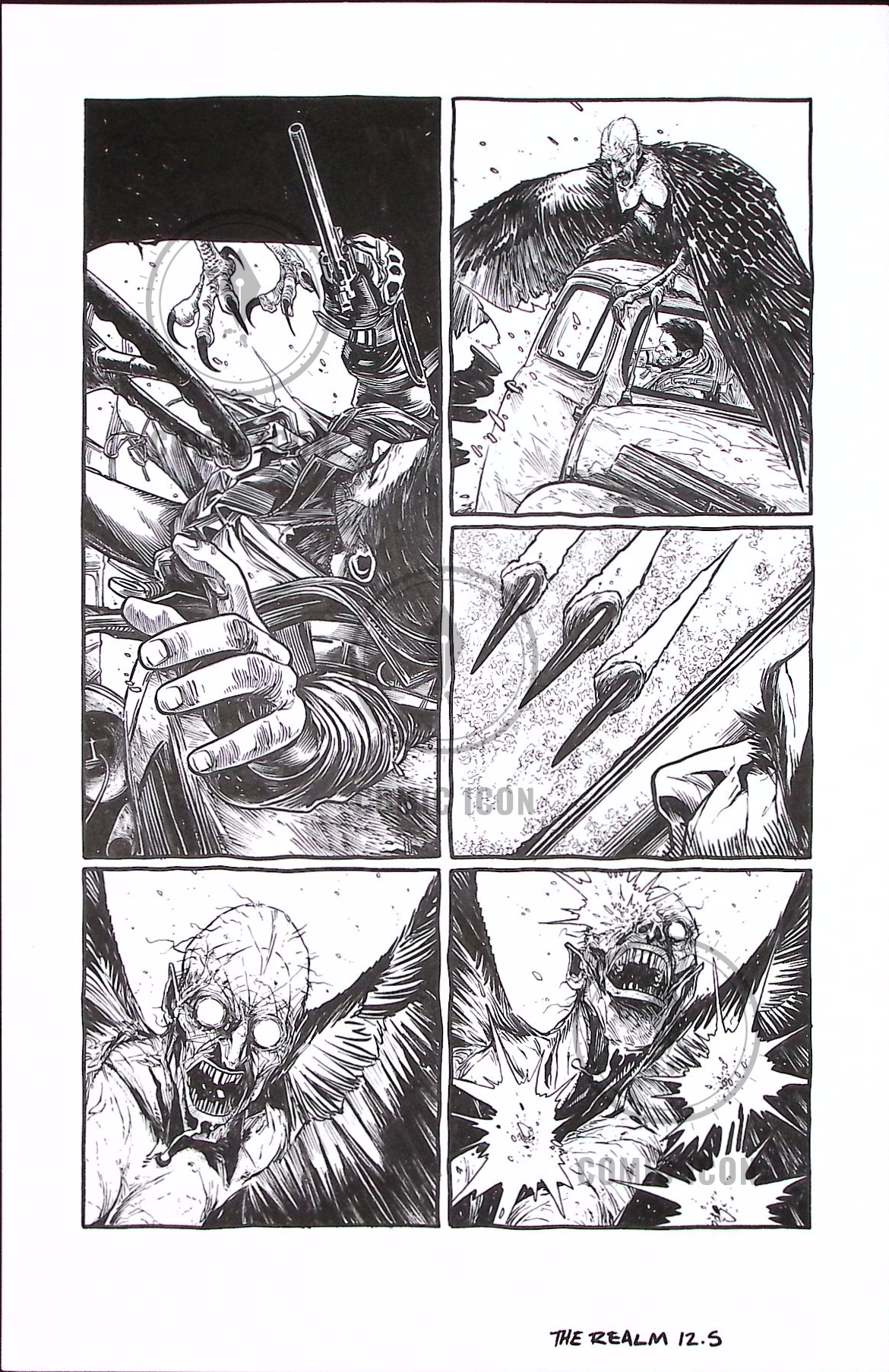 The Realm #12 — Page 5 — Jeremy Haun Original Art