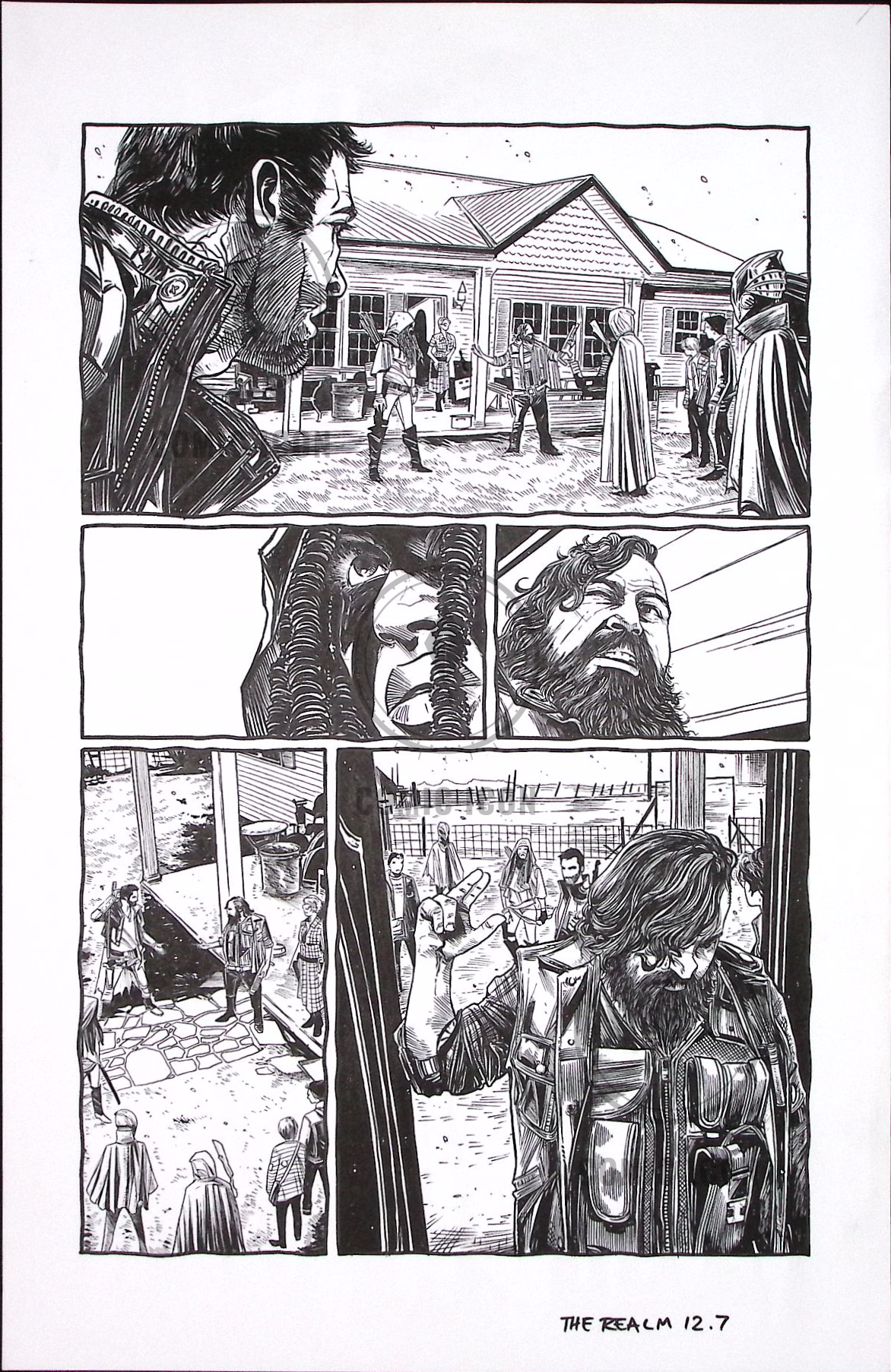 The Realm #12 — Page 7 — Jeremy Haun Original Art