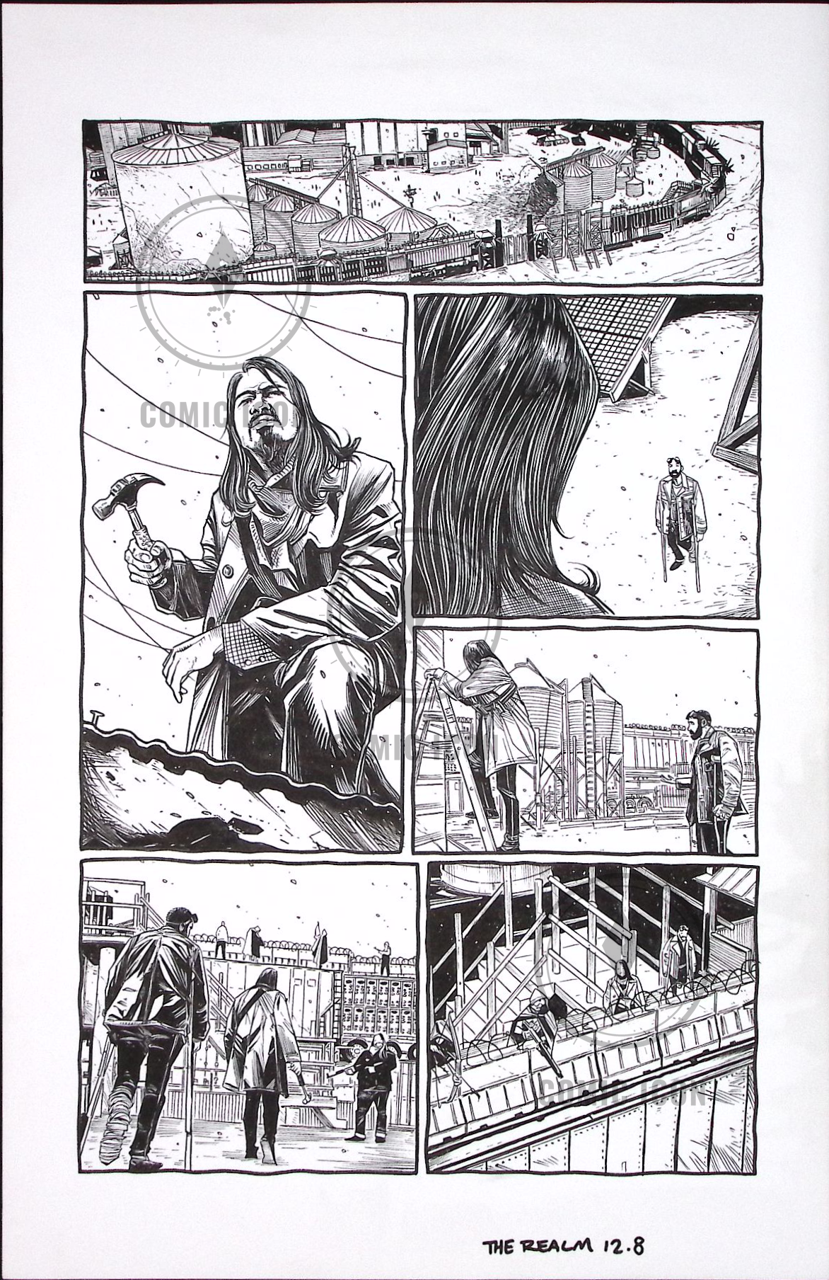 The Realm #12 — Page 8 — Jeremy Haun Original Art