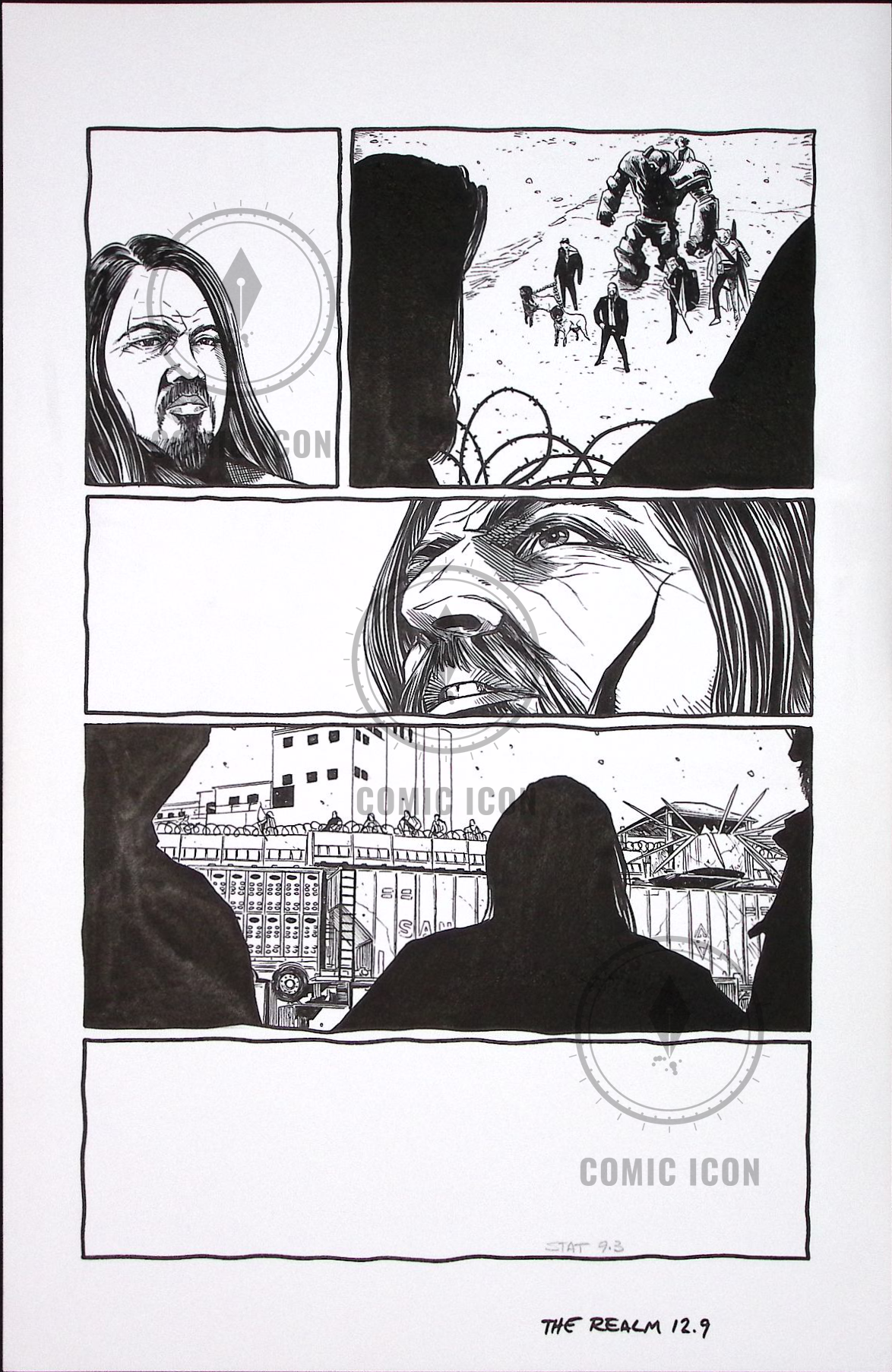 The Realm #12 — Page 9 — Jeremy Haun Original Art