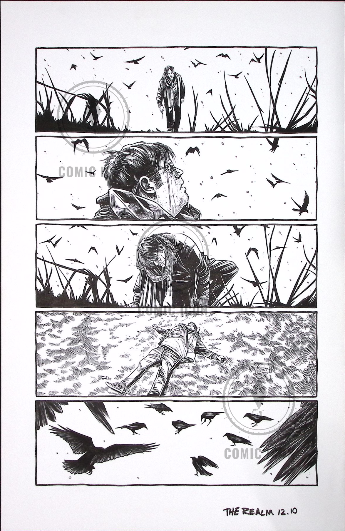 The Realm #12 — Page 10 — Jeremy Haun Original Art