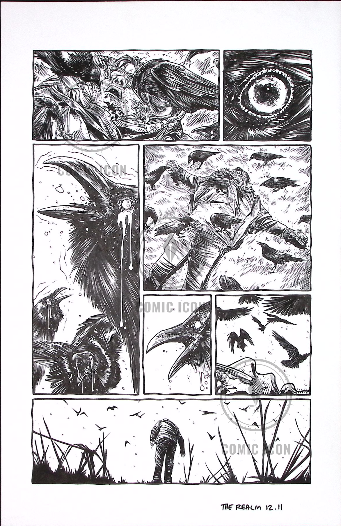 The Realm #12 — Page 11 — Jeremy Haun Original Art