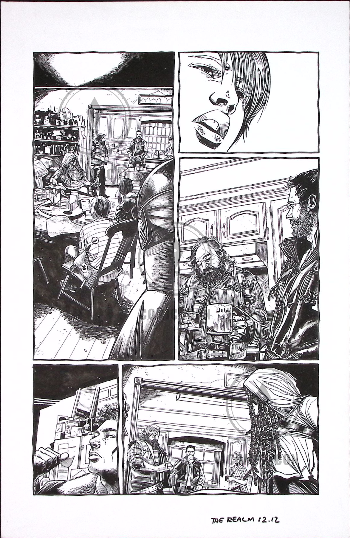 The Realm #12 — Page 12 — Jeremy Haun Original Art