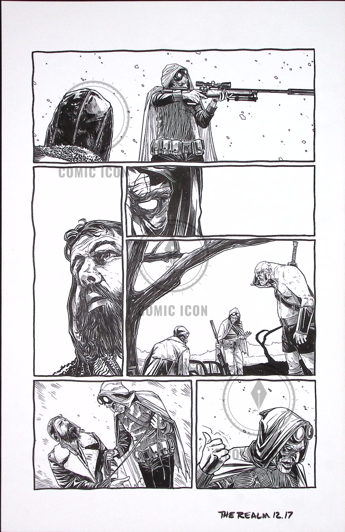 The Realm #12 — Page 17 — Jeremy Haun Original Art