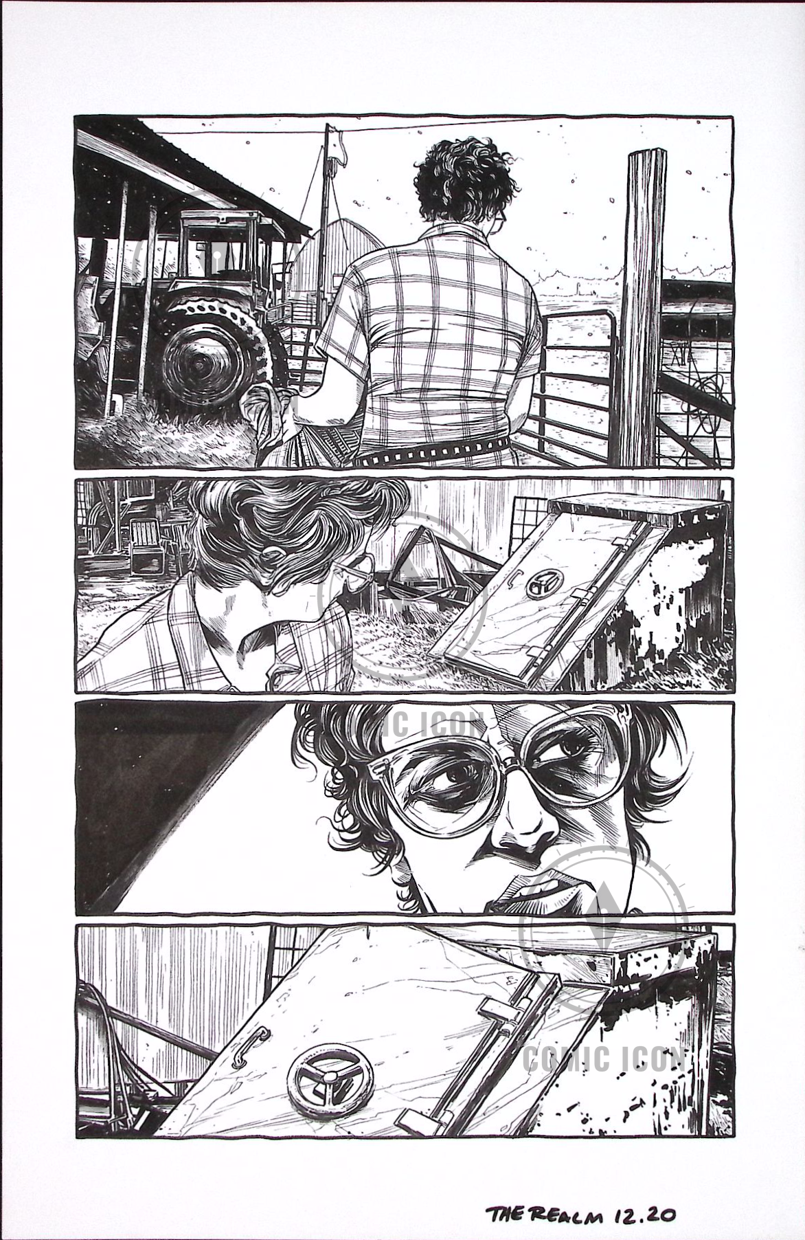 The Realm #12 — Page 20 — Jeremy Haun Original Art