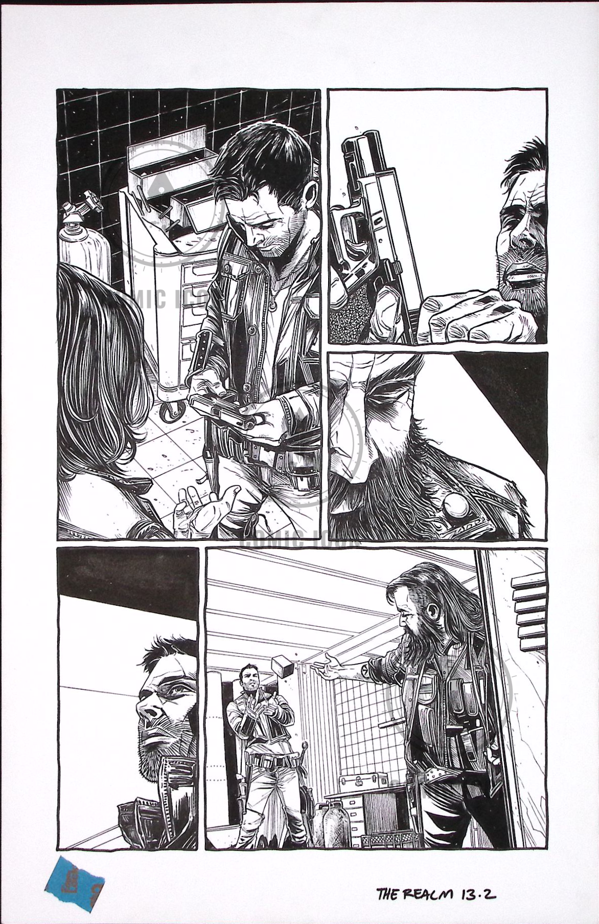 The Realm #13 — Page 2 — Jeremy Haun Original Art