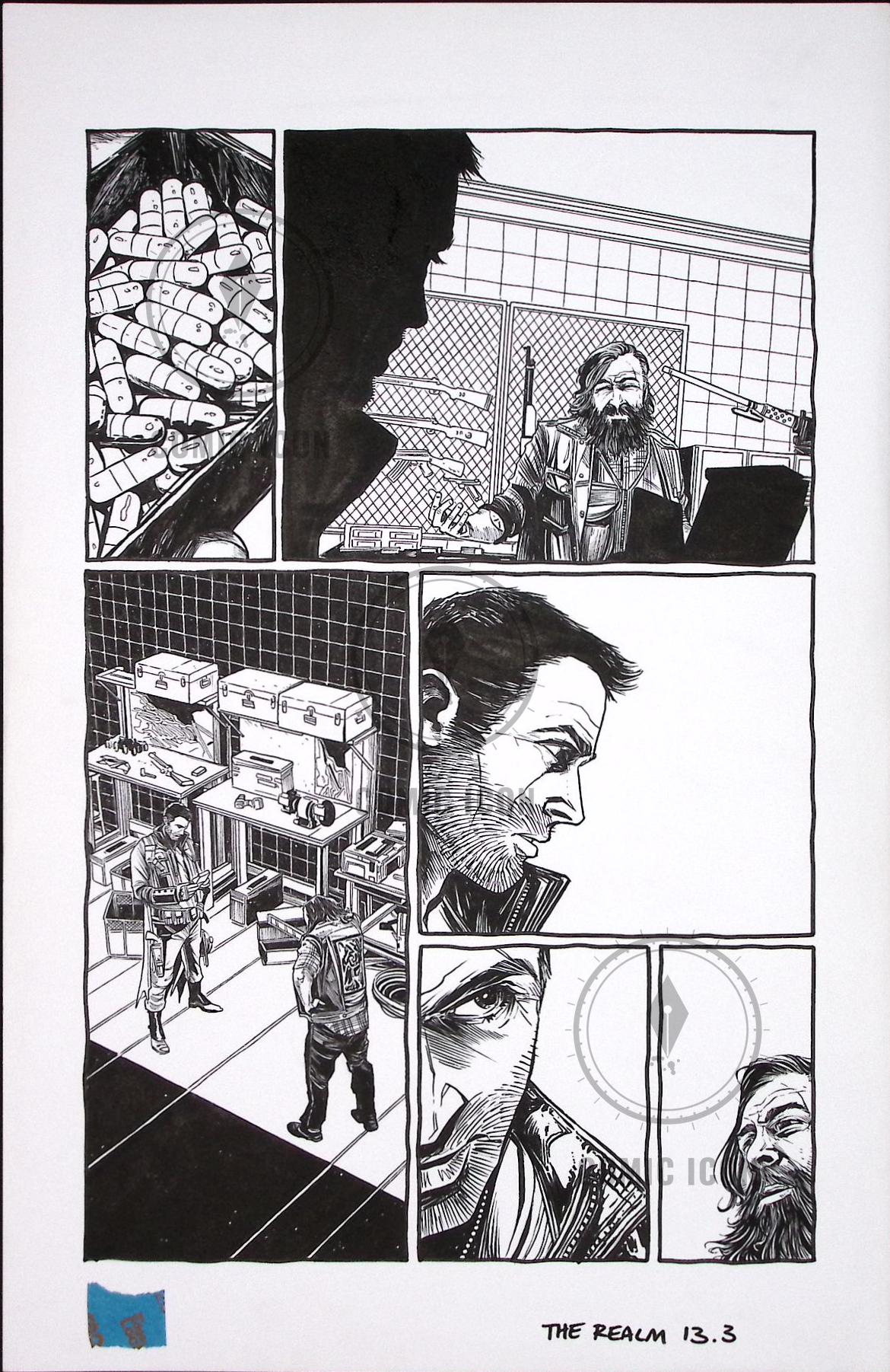 The Realm #13 — Page 3 — Jeremy Haun Original Art