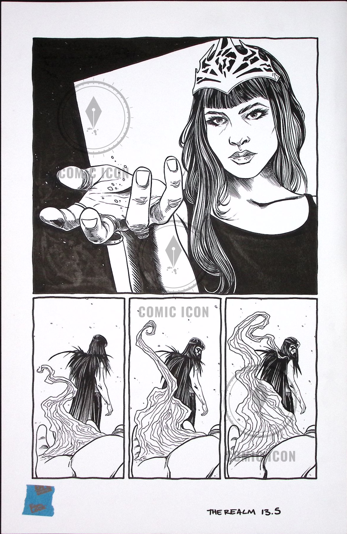 The Realm #13 — Page 5 — Jeremy Haun Original Art