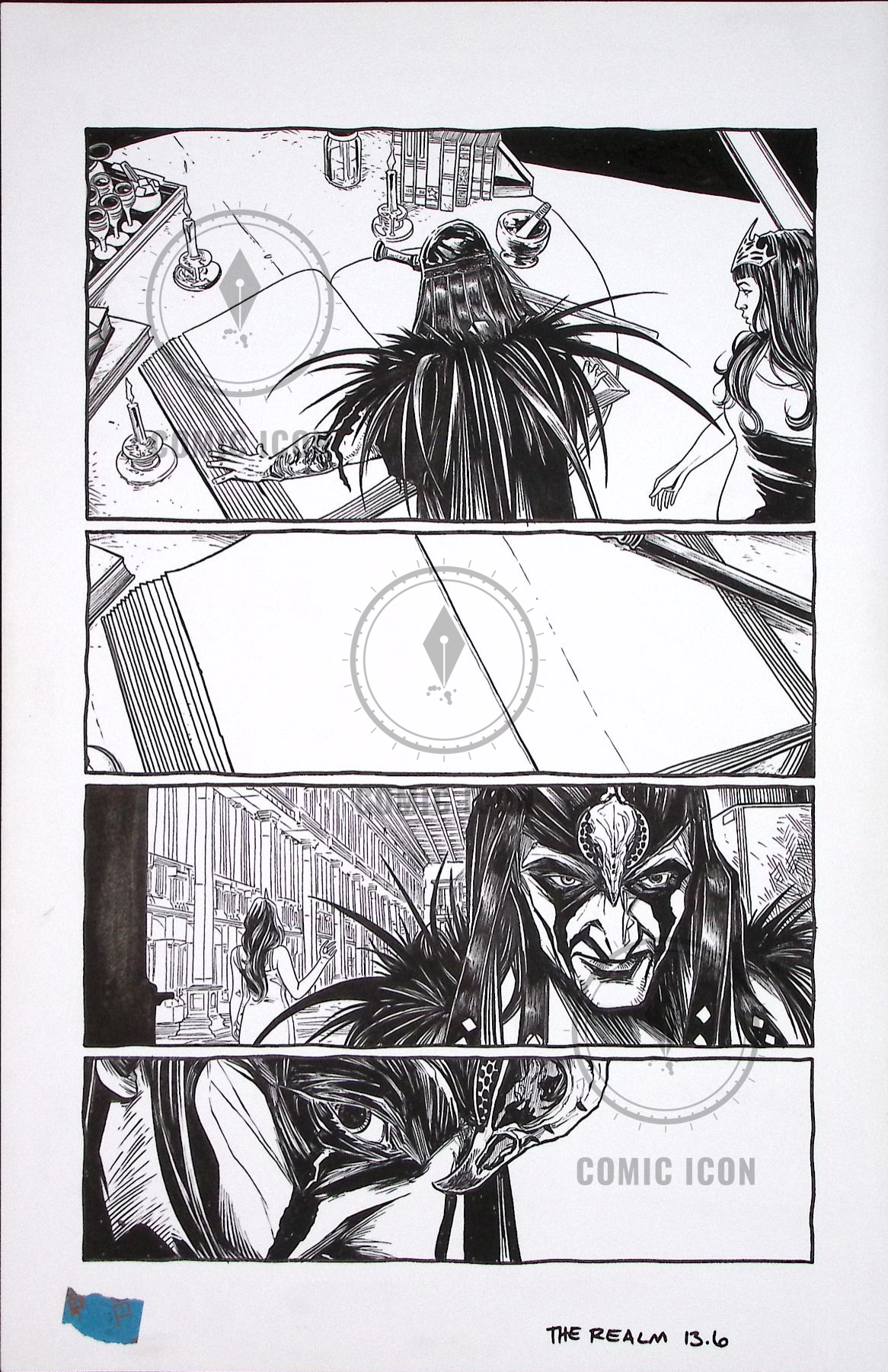 The Realm #13 — Page 6 — Jeremy Haun Original Art
