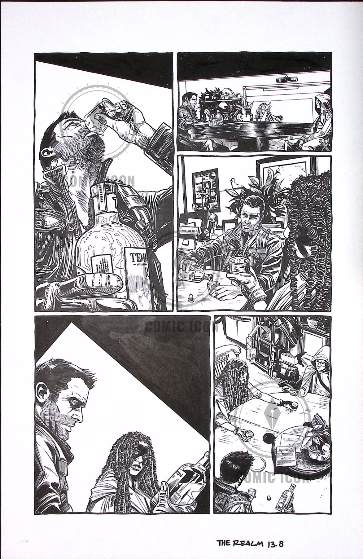 The Realm #13 — Page 8 — Jeremy Haun Original Art