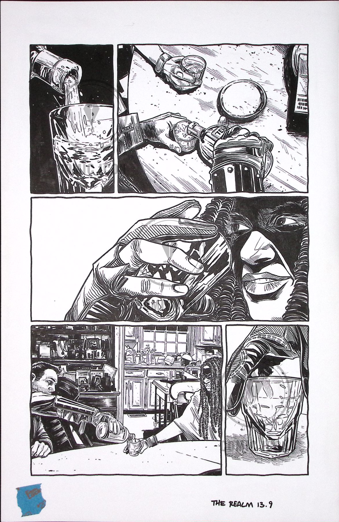The Realm #13 — Page 9 — Jeremy Haun Original Art
