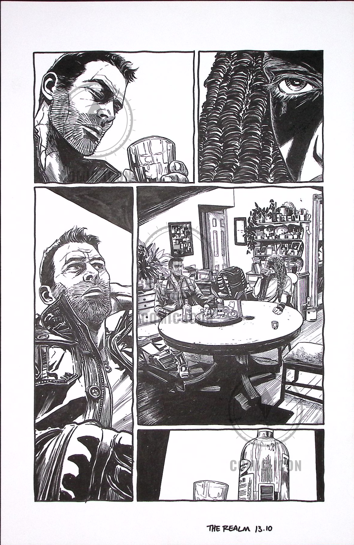 The Realm #13 — Page 10 — Jeremy Haun Original Art