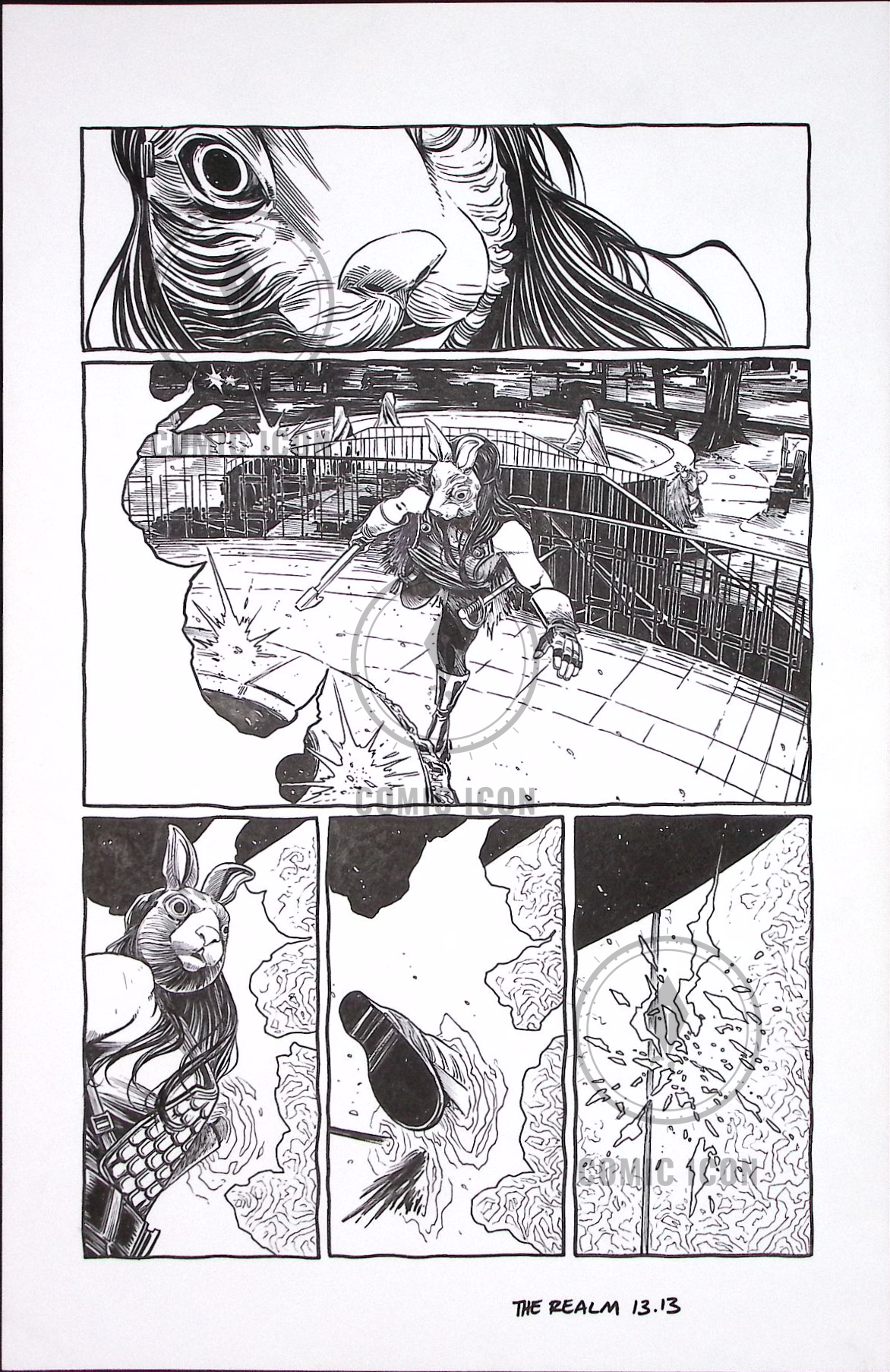 The Realm #13 — Page 13 — Jeremy Haun Original Art