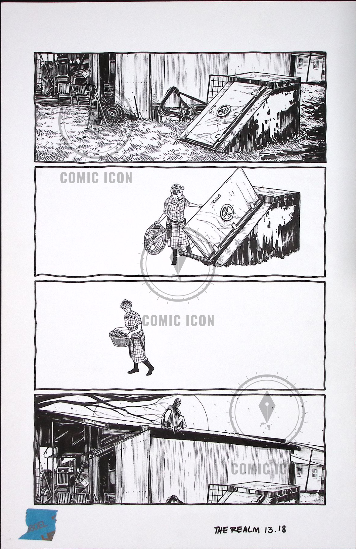 The Realm #13 — Page 18 — Jeremy Haun Original Art
