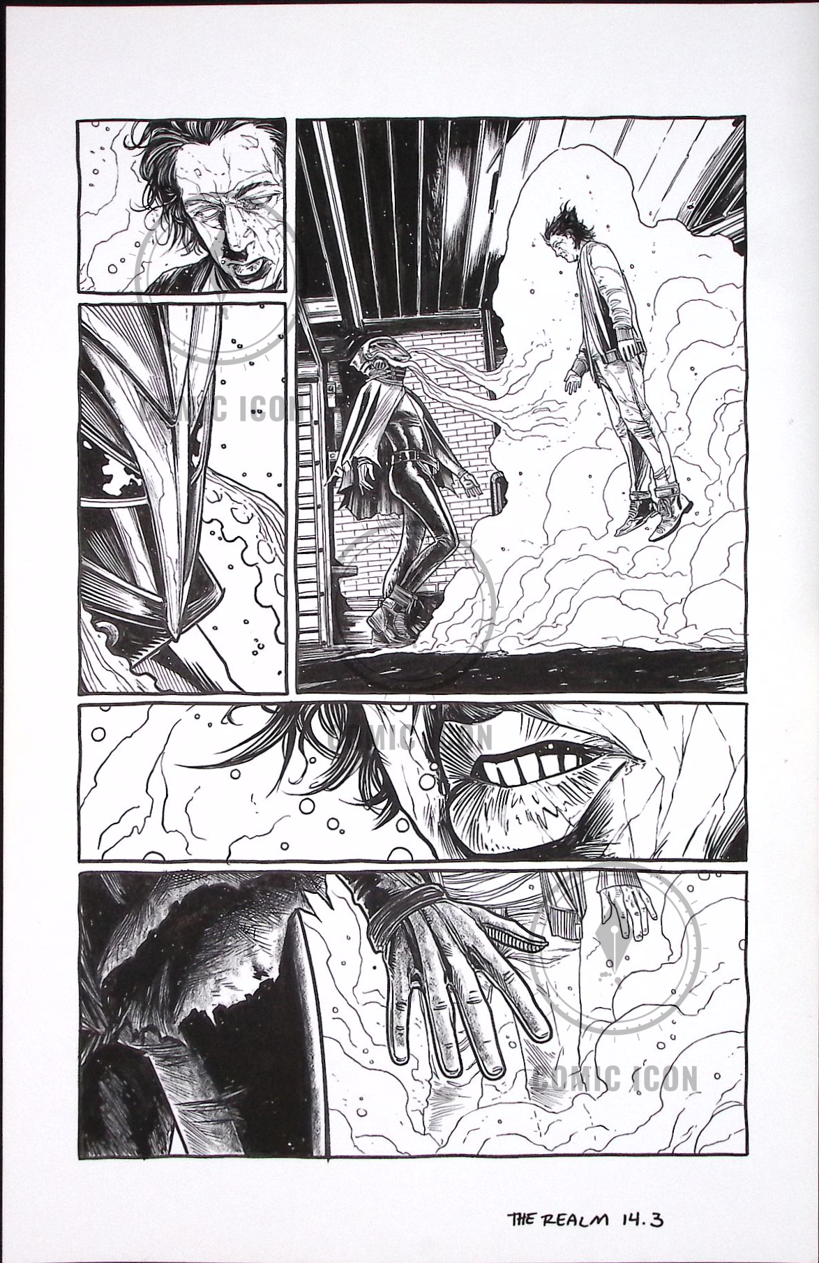 The Realm #14 — Page 3 — Jeremy Haun Original Art