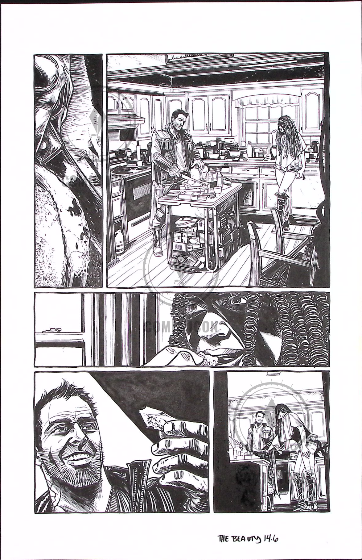 The Realm #14 — Page 6 — Jeremy Haun Original Art