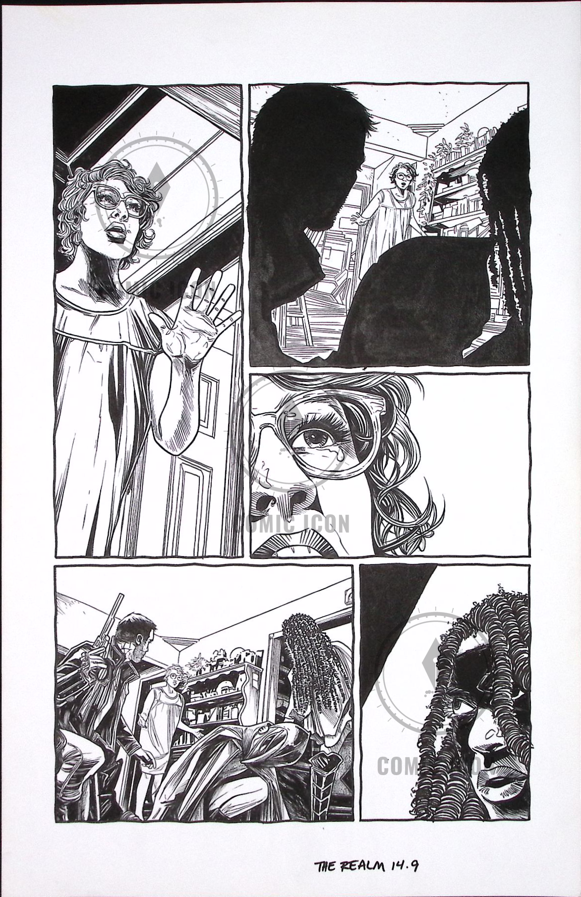 The Realm #14 — Page 9 — Jeremy Haun Original Art