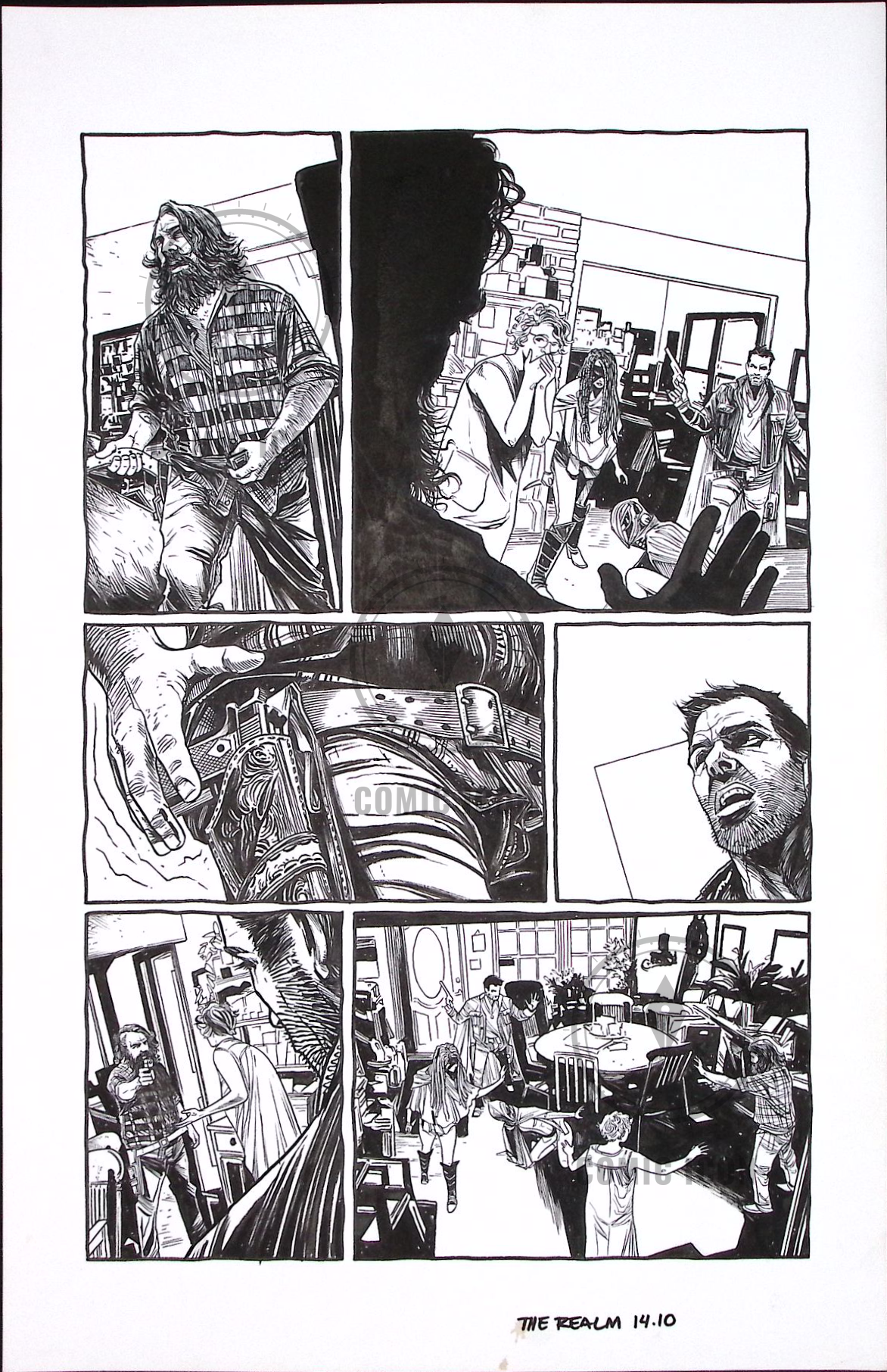The Realm #14 — Page 10 — Jeremy Haun Original Art