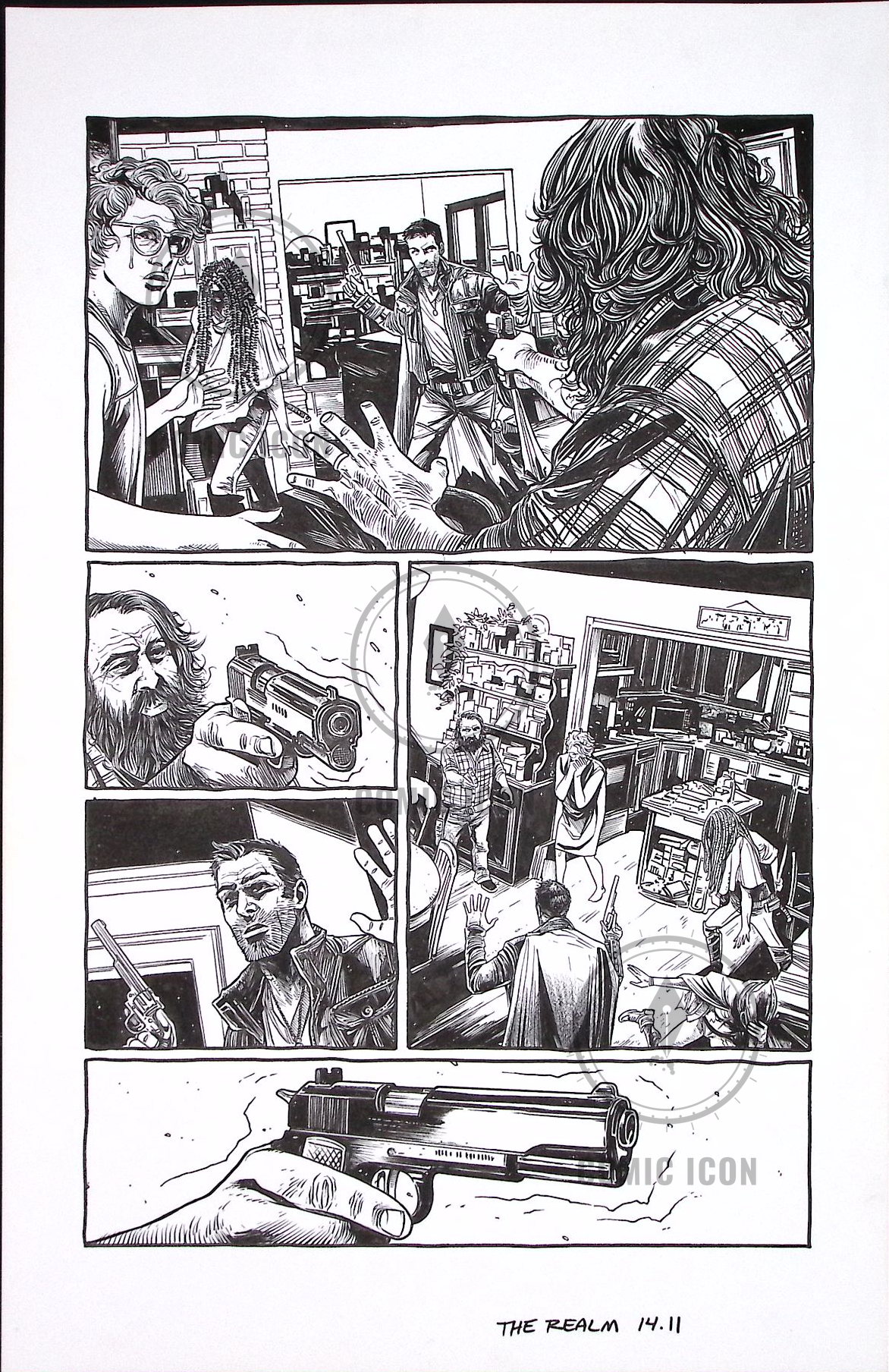 The Realm #14 — Page 11 — Jeremy Haun Original Art
