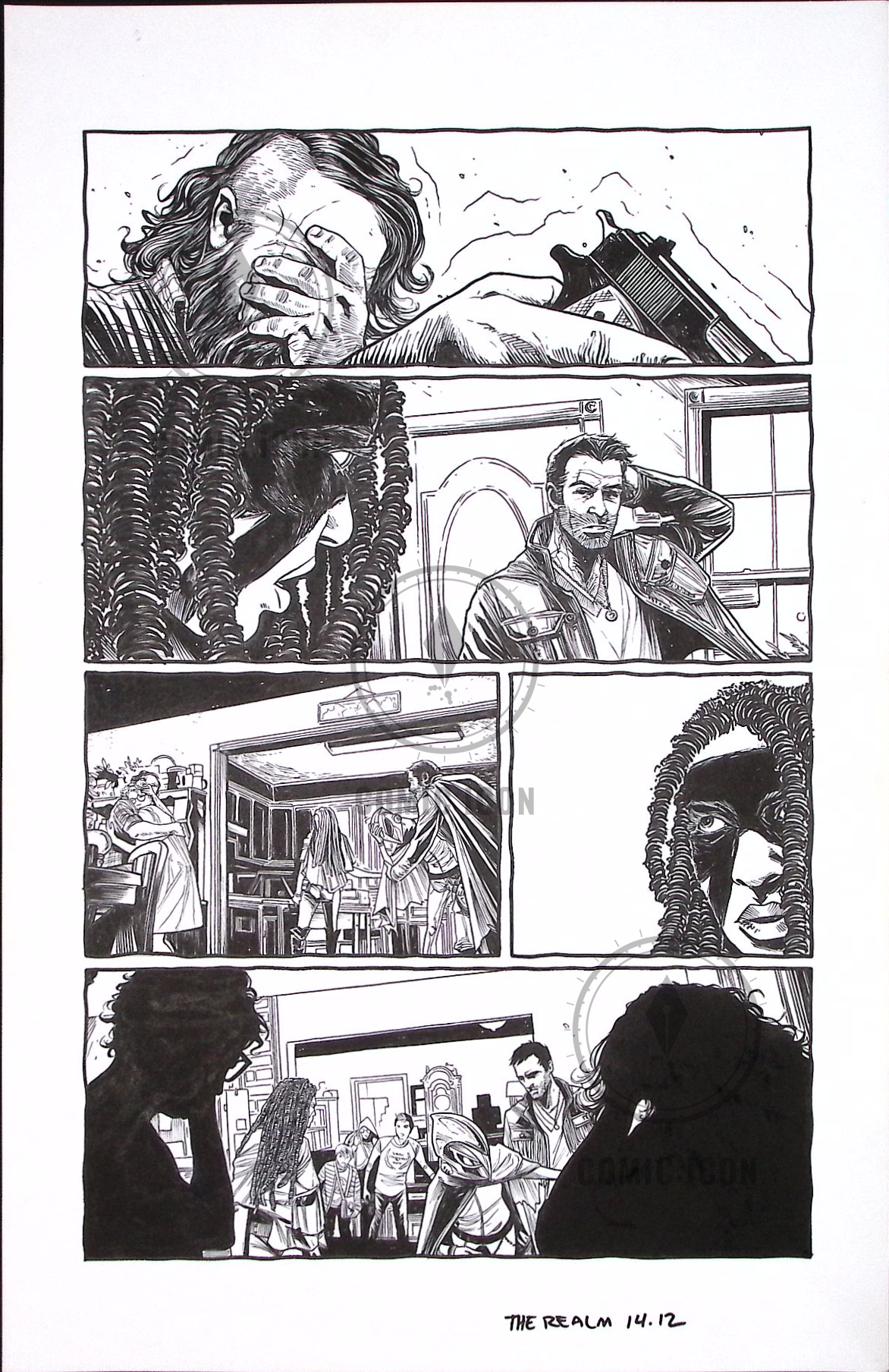 The Realm #14 — Page 12 — Jeremy Haun Original Art