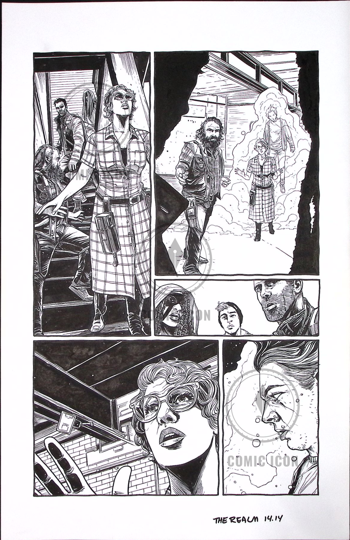The Realm #14 — Page 14 — Jeremy Haun Original Art