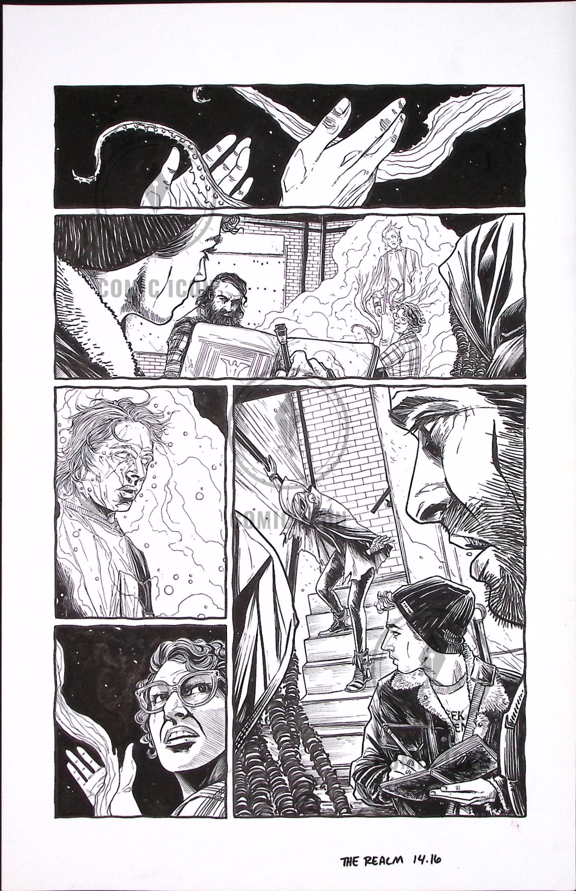 The Realm #14 — Page 16 — Jeremy Haun Original Art