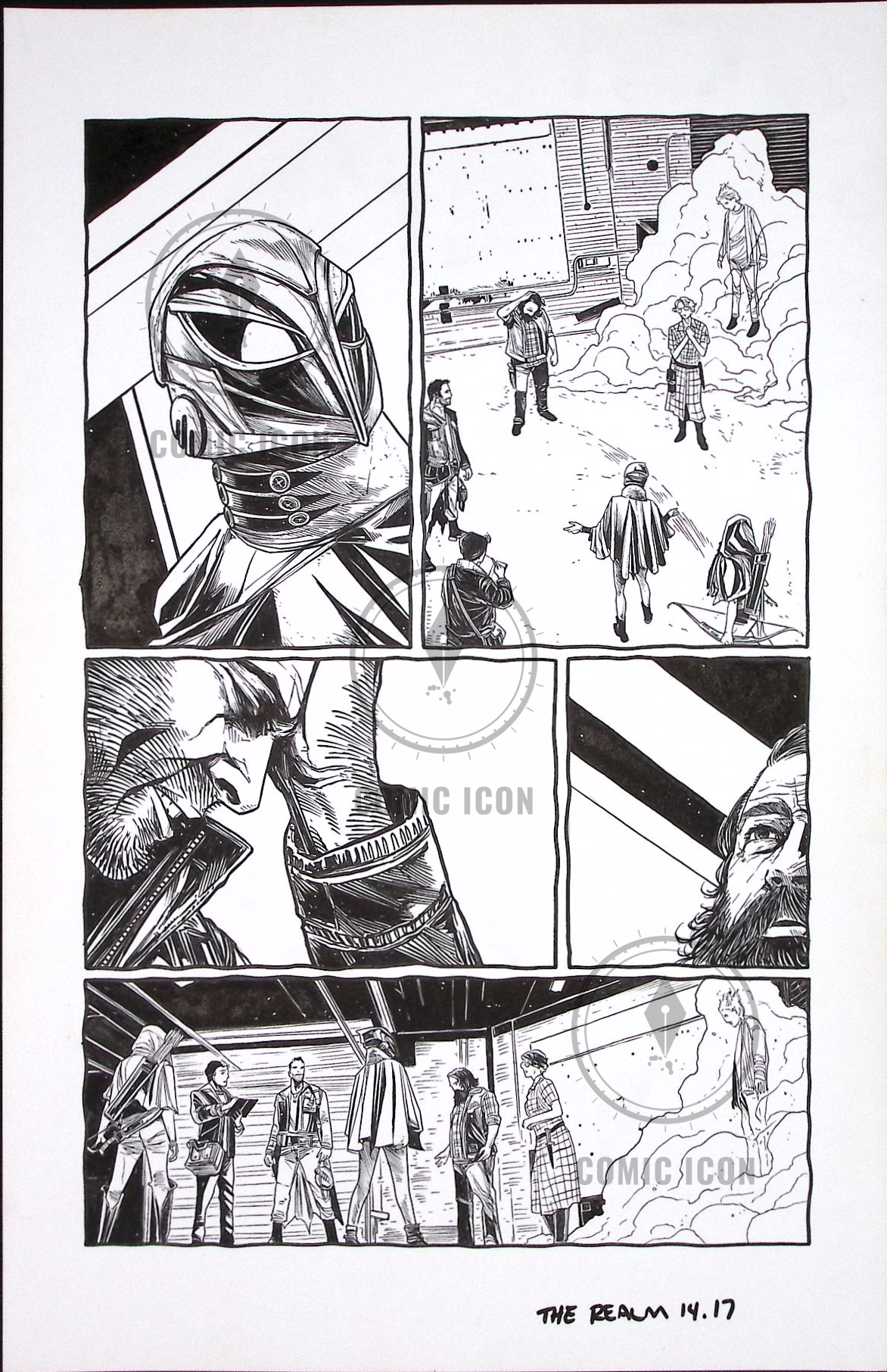 The Realm #14 — Page 17 — Jeremy Haun Original Art