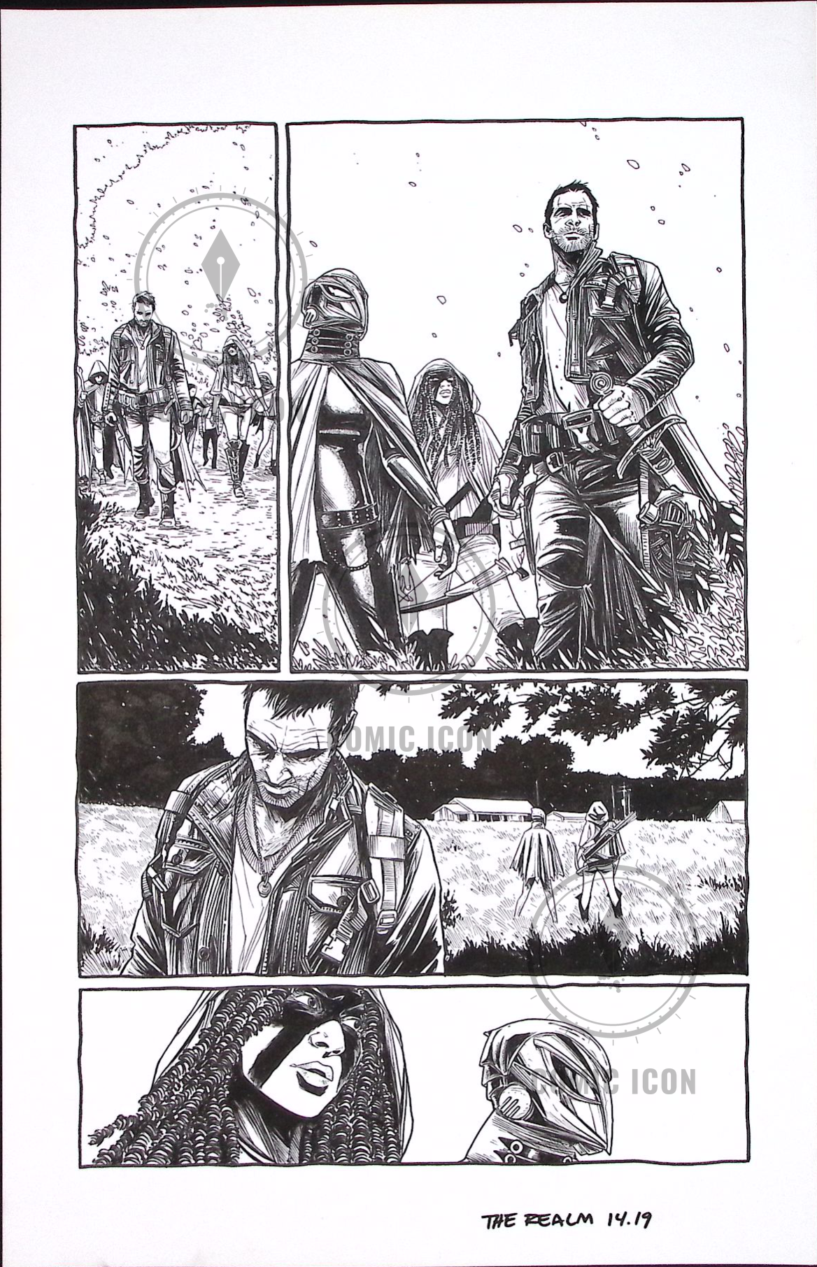 The Realm #14 — Page 19 — Jeremy Haun Original Art