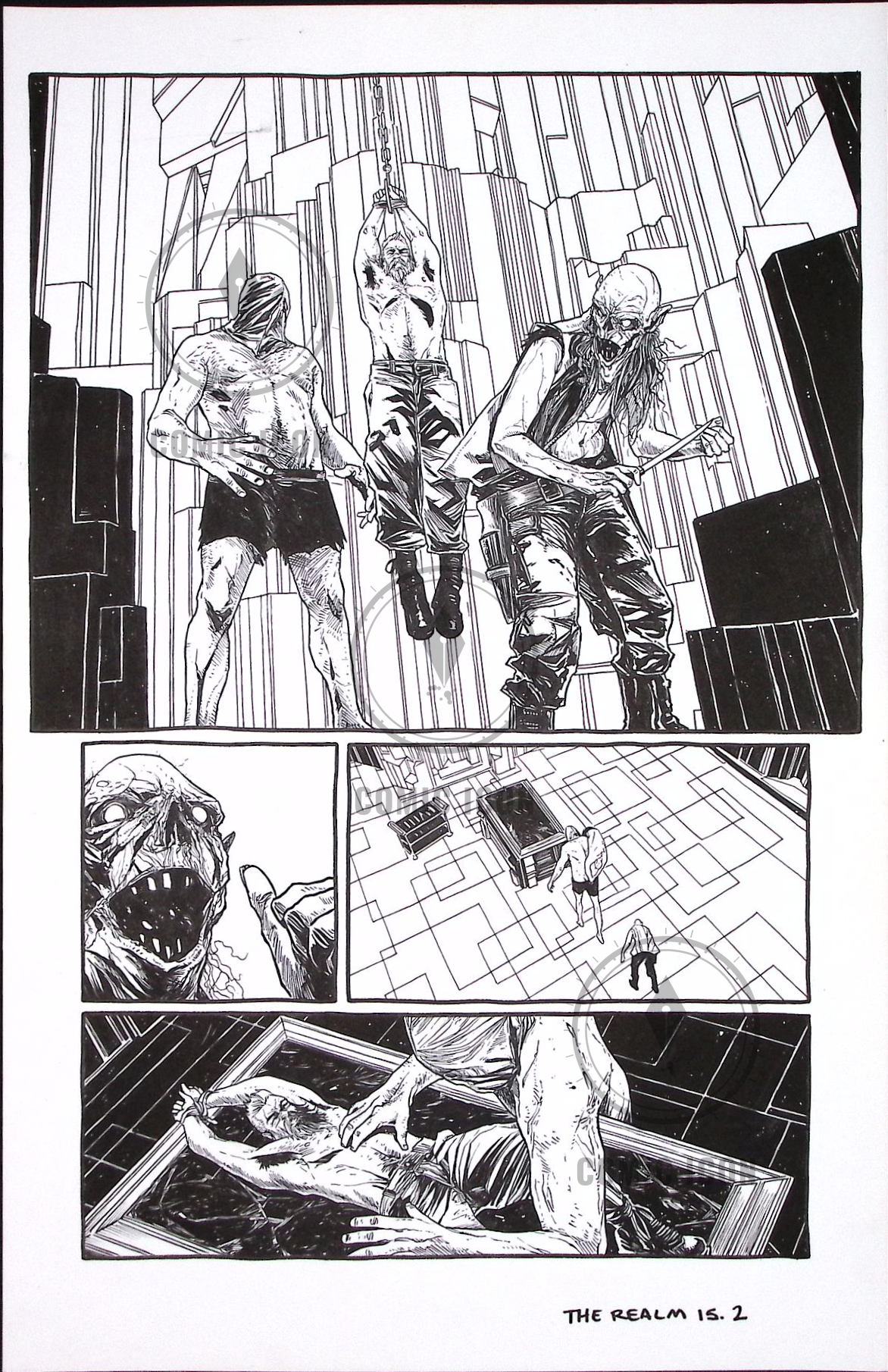 The Realm #15 — Page 2 — Jeremy Haun Original Art