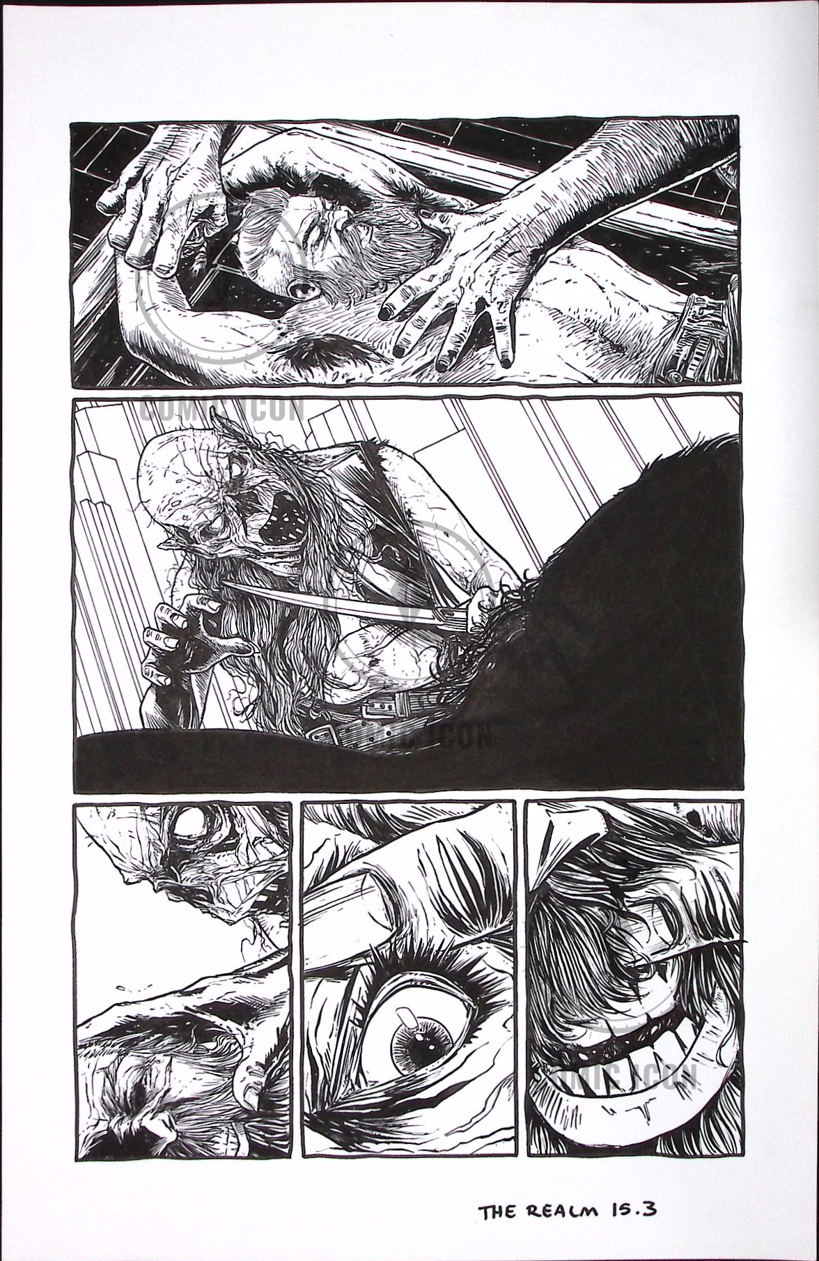 The Realm #15 — Page 3 — Jeremy Haun Original Art