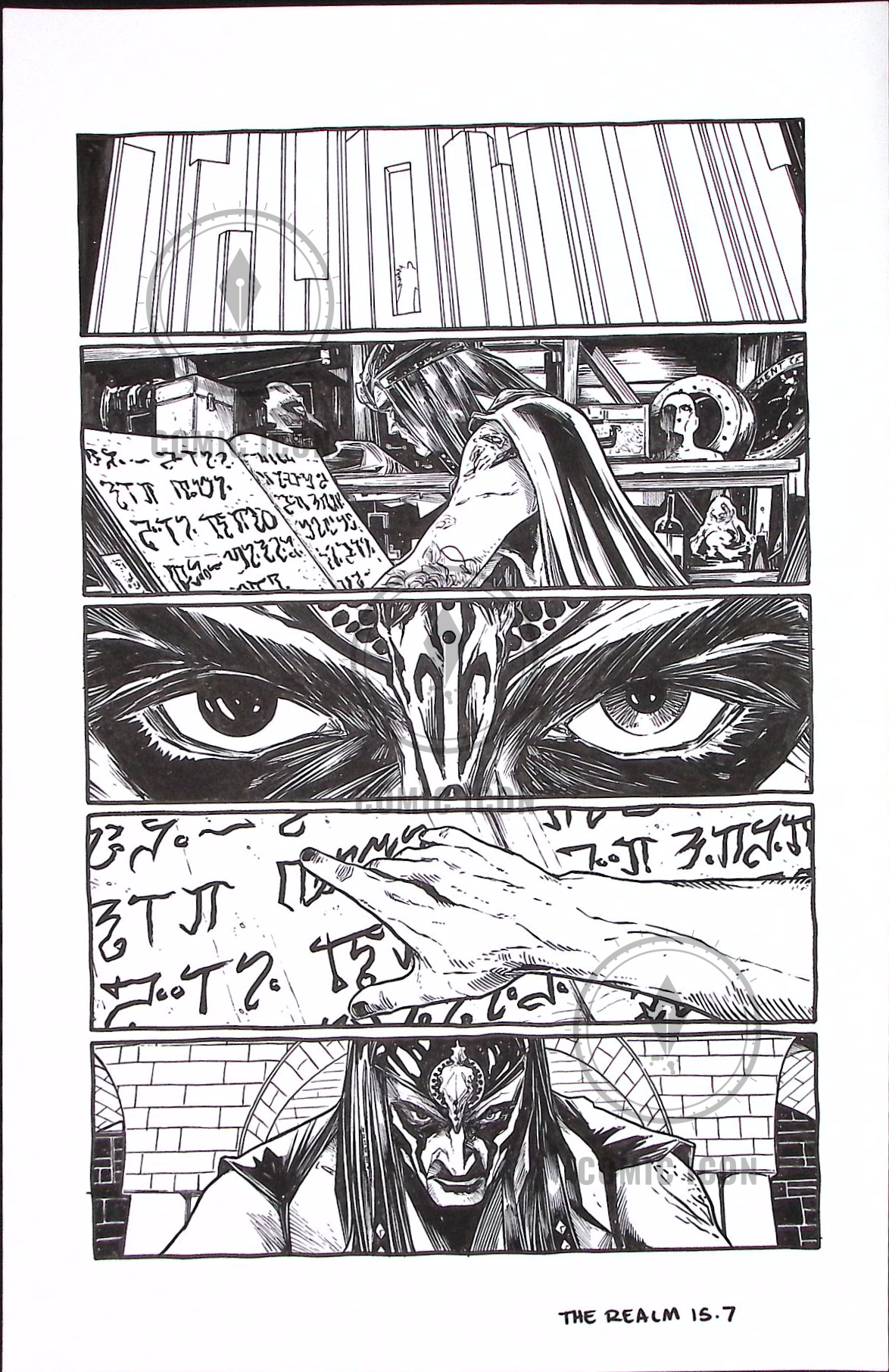 The Realm #15 — Page 7 — Jeremy Haun Original Art