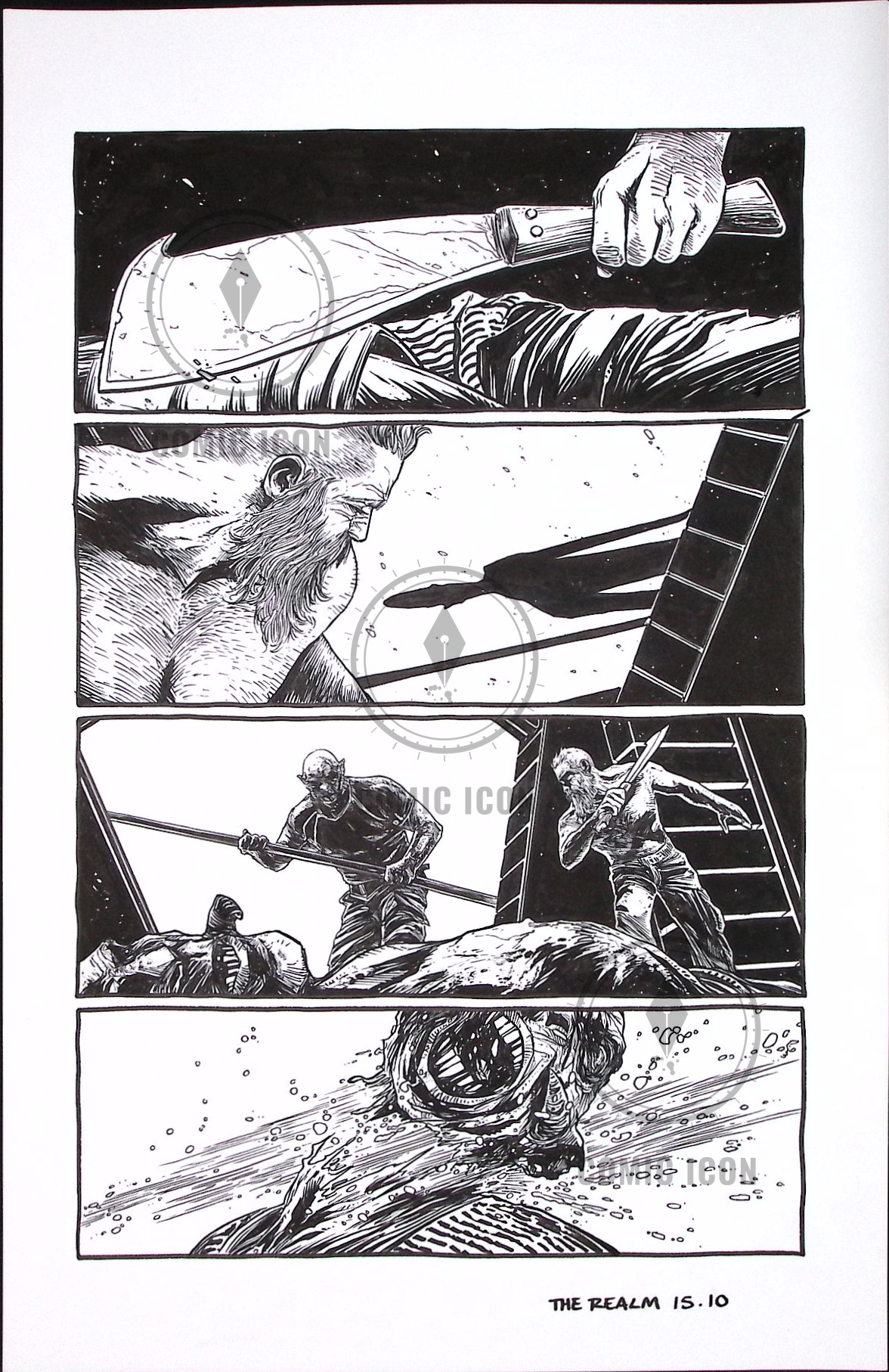 The Realm #15 — Page 10 — Jeremy Haun Original Art
