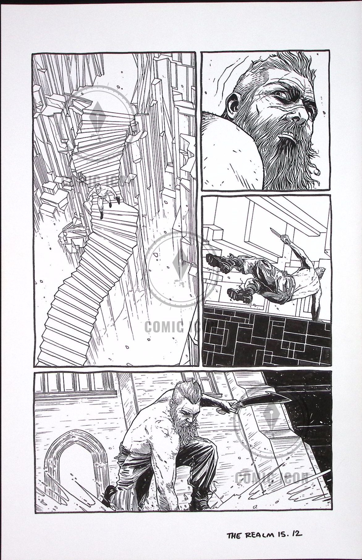 The Realm #15 — Page 12 — Jeremy Haun Original Art