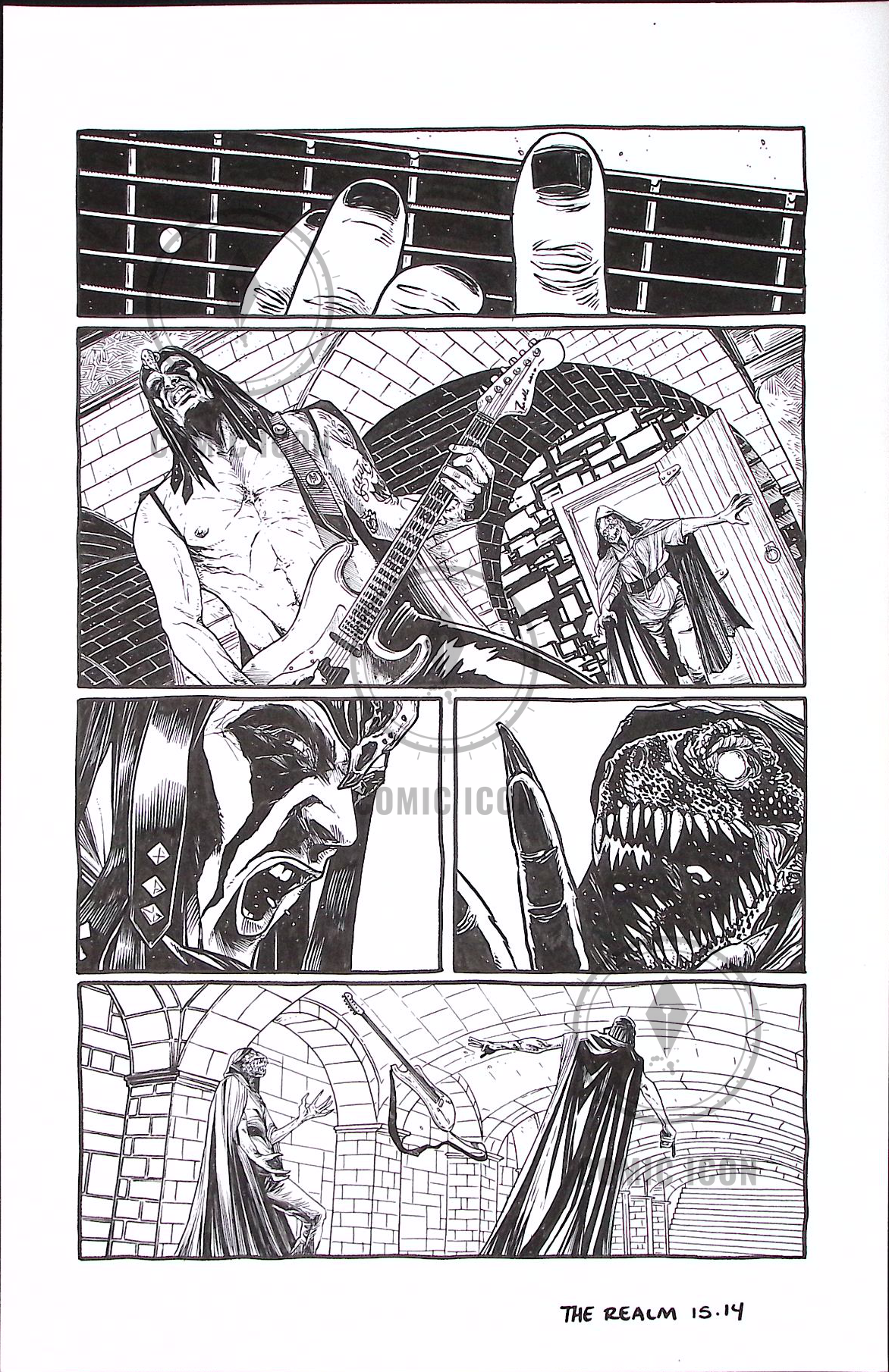 The Realm #15 — Page 14 — Jeremy Haun Original Art