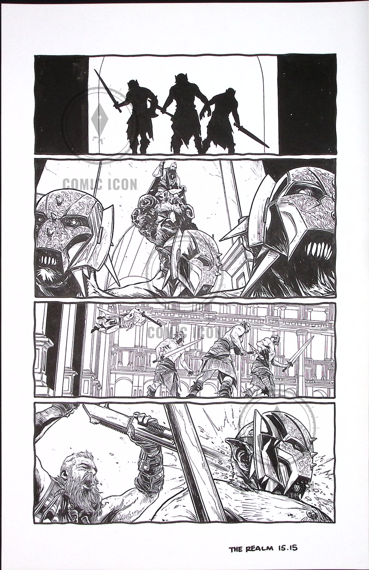 The Realm #15 — Page 15 — Jeremy Haun Original Art
