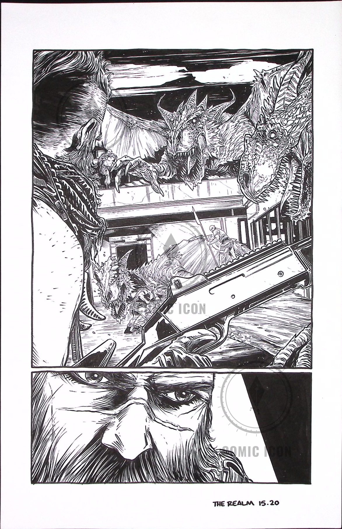 The Realm #15 — Page 20 — Jeremy Haun Original Art